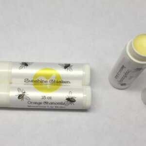 Orange Chamomile Beeswax Lip Balm