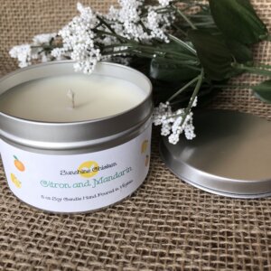 Citron and Mandarin Soy Candle